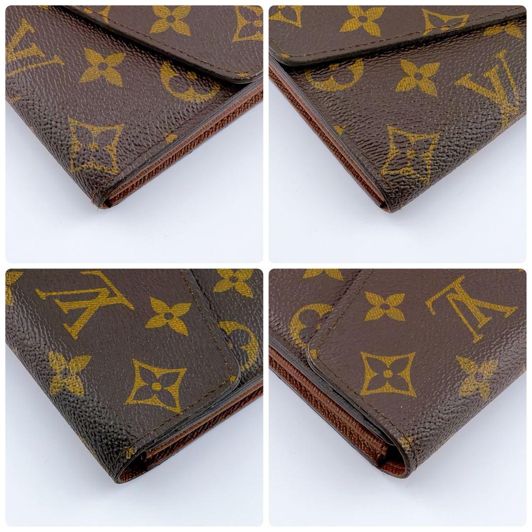 ぁやД*きち　ルイヴィトン モノグラム ポルトフォイユサラ 新型 二つ折り