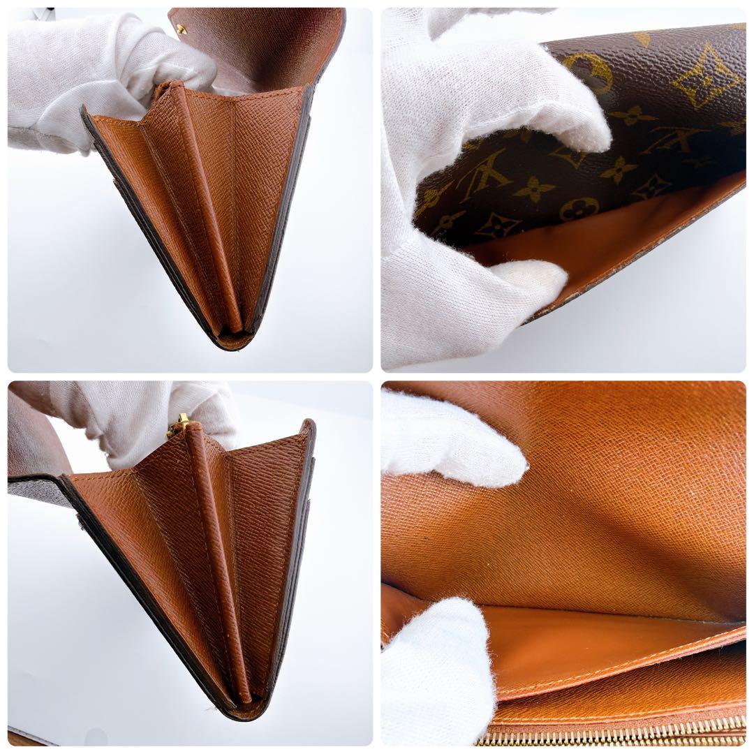 ぁやД*きち　ルイヴィトン モノグラム ポルトフォイユサラ 新型 二つ折り