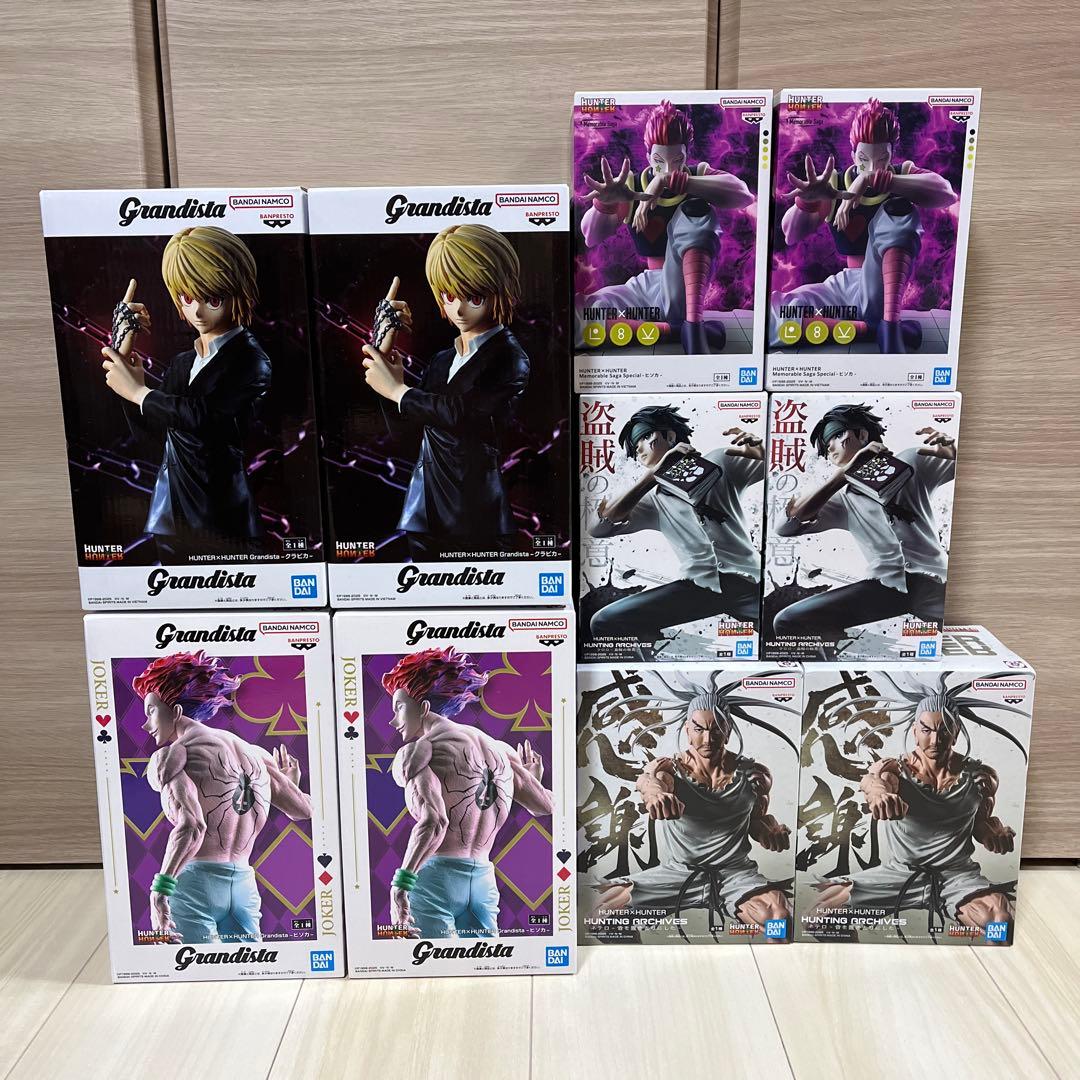 ハンターハンター　HUNTER×HUNTER フィギュア　まとめ売り　10点