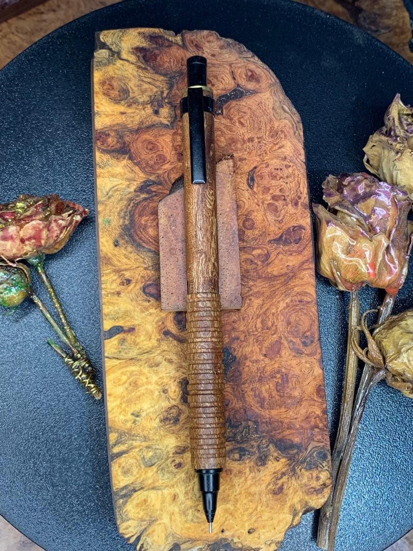 オレンズネロ0.5mm欅鱗杢