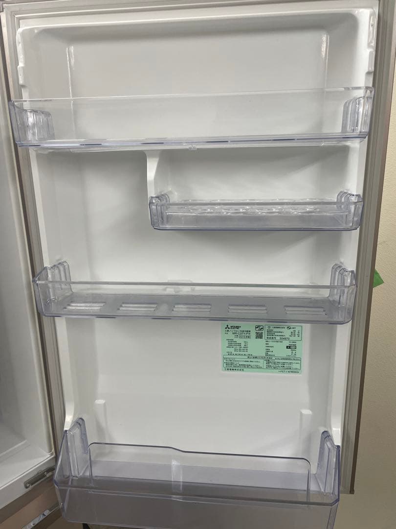 やます　MITSUBISHI冷蔵庫 MR-C37Y-P