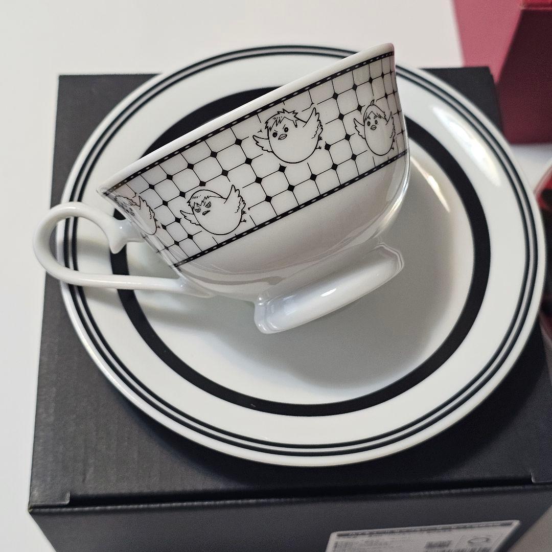 ハイキュー!!　烏野　音駒　カップ&ソーサー　ジャンフェス　ファンパーク　限定品