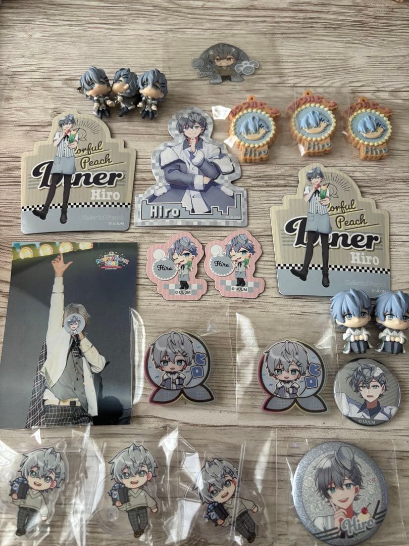 Hiro アクリルキーホルダー・フィギュアセット