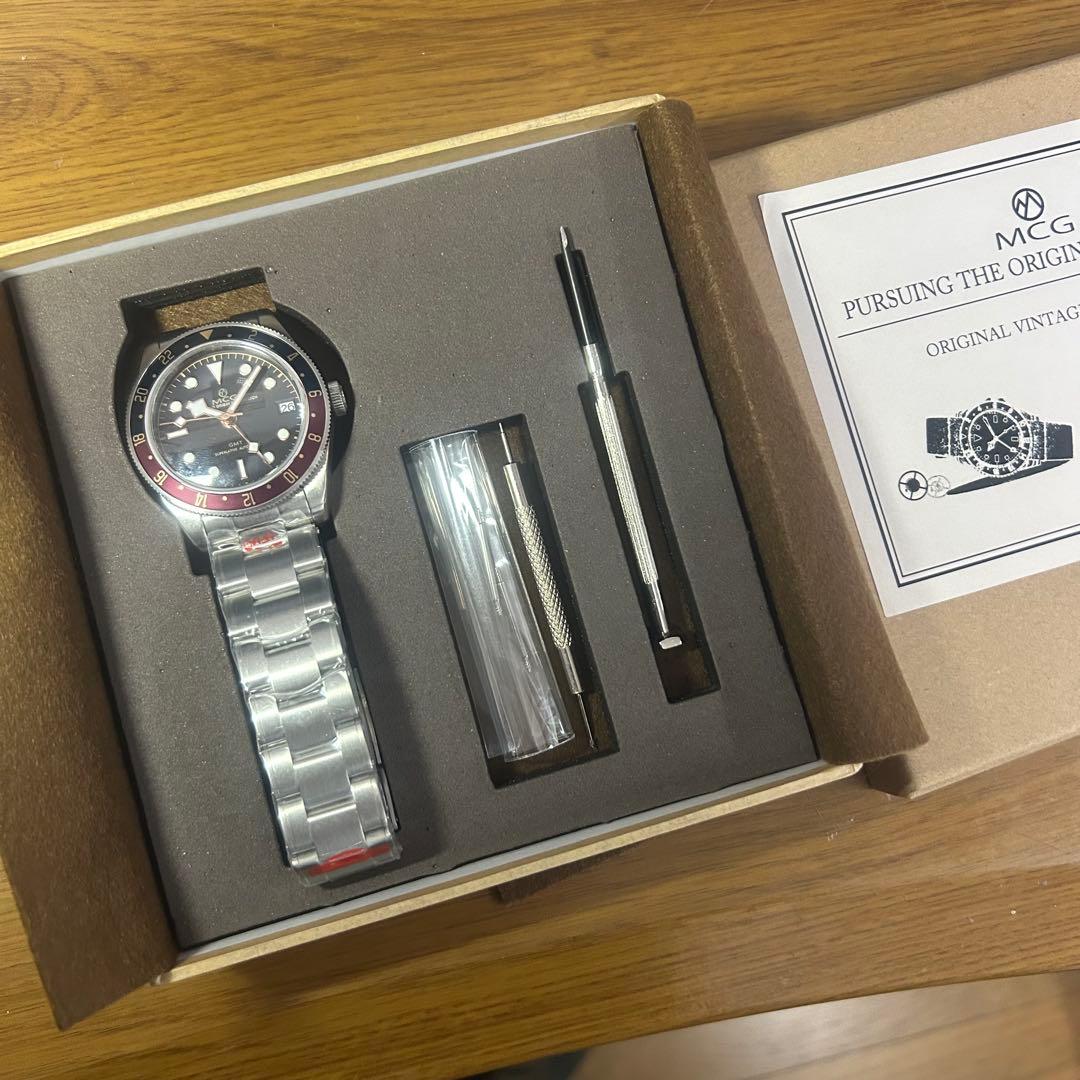 ○★ ジャイアンさま専用★○ MCG自動巻腕時計GMT