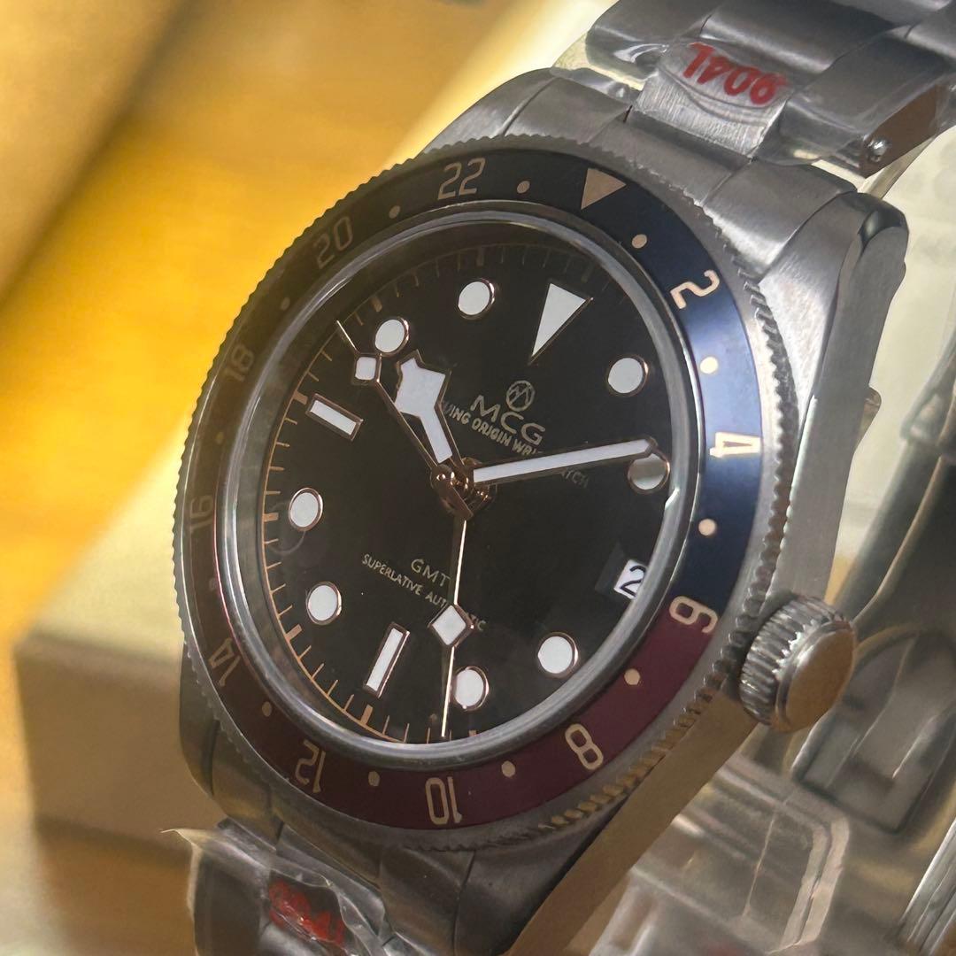 ○★ ジャイアンさま専用★○ MCG自動巻腕時計GMT