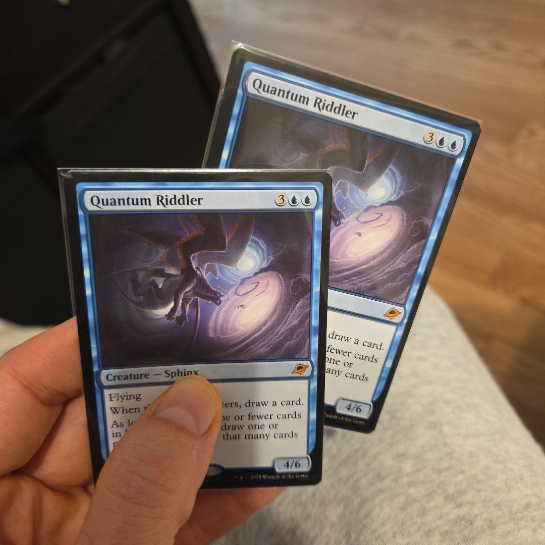 MTG 量子の謎かけ屋/Quantum Riddler 2枚