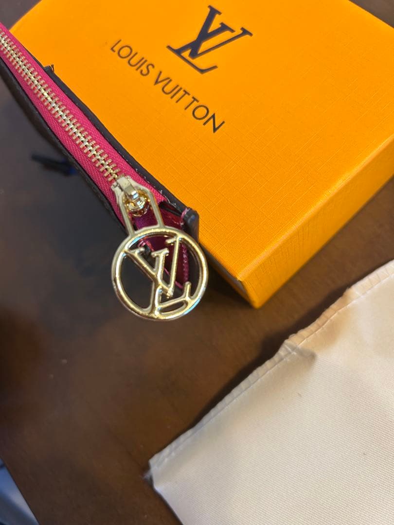 Louis Vuitton ・カードケース ブラウン ピンク