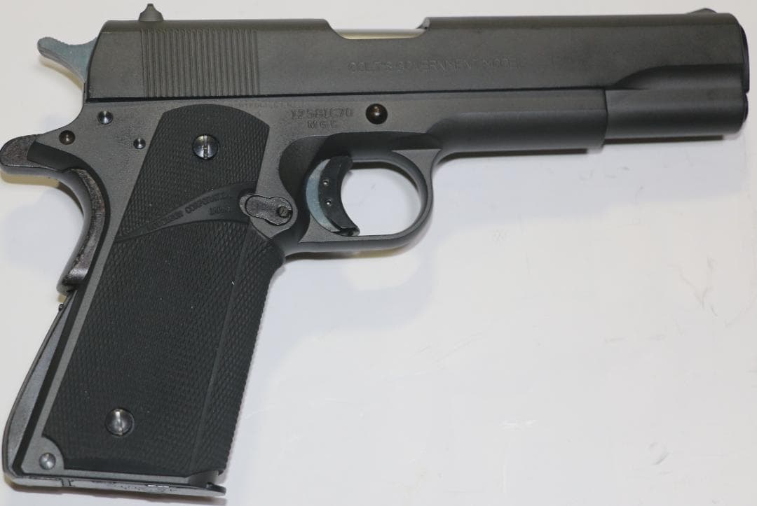 MGC　AＢＳ樹脂製モデルガン コルト GM ＭＫⅣ サテン黒 SPG合法品