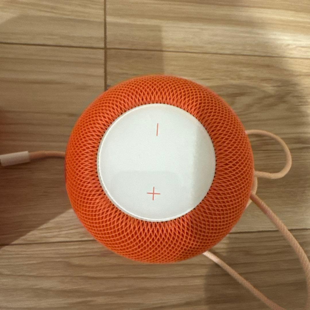 Apple Pod mini オレンジ＋壁掛けホルダー