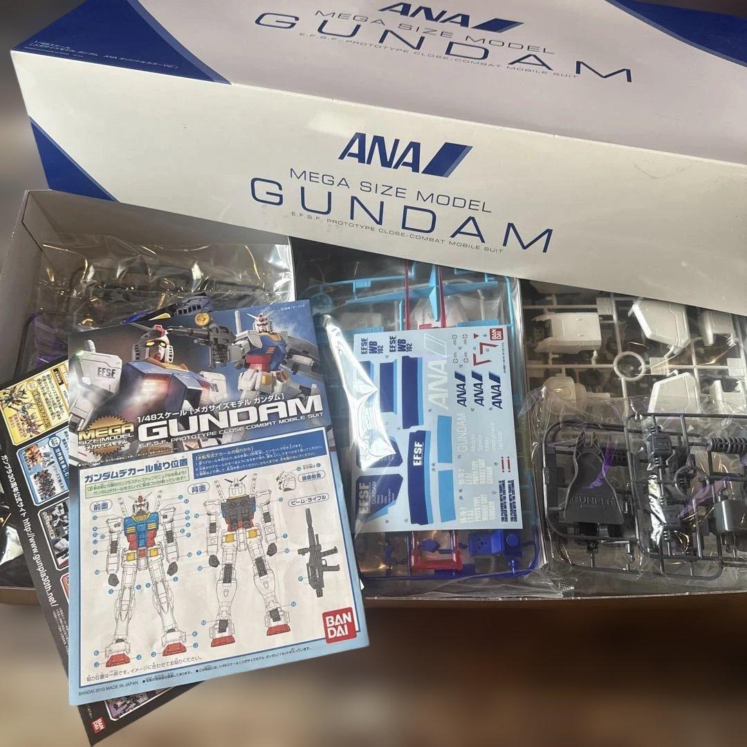 ANA コラボ ガンプラ 1/48 メガサイズモデル ガンダム