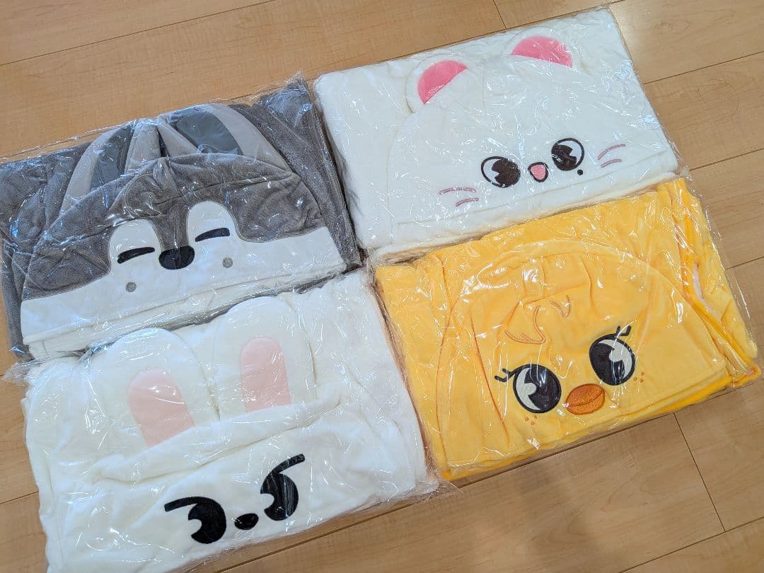 StrayKids　SKZOO　ブランケット　4種　新品未使用