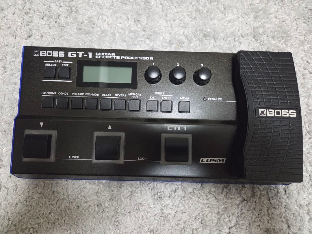 BOSS GT-1 エフェクター【箱なし、アダプター付き】