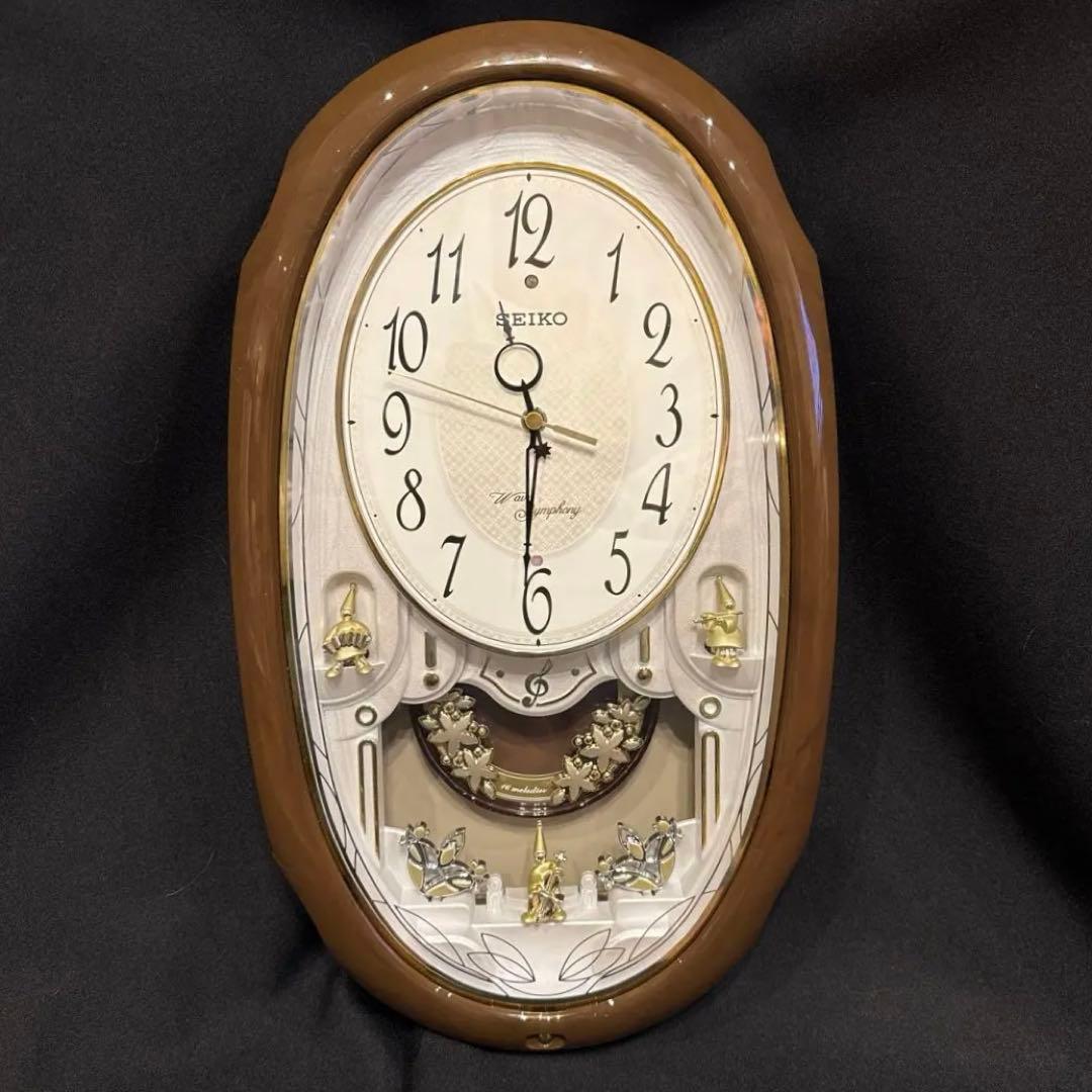 よ*ん様 SEIKO ウェーブシンフォニー AM260A 電波掛け時計