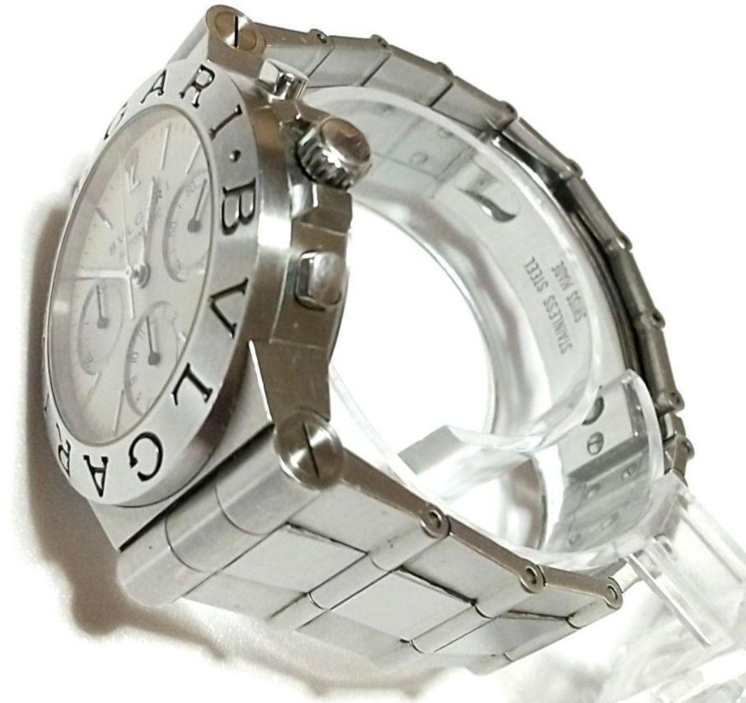 ブルガリ ディアゴノ CH35S 自動巻き クロノグラフ メンズ腕時計