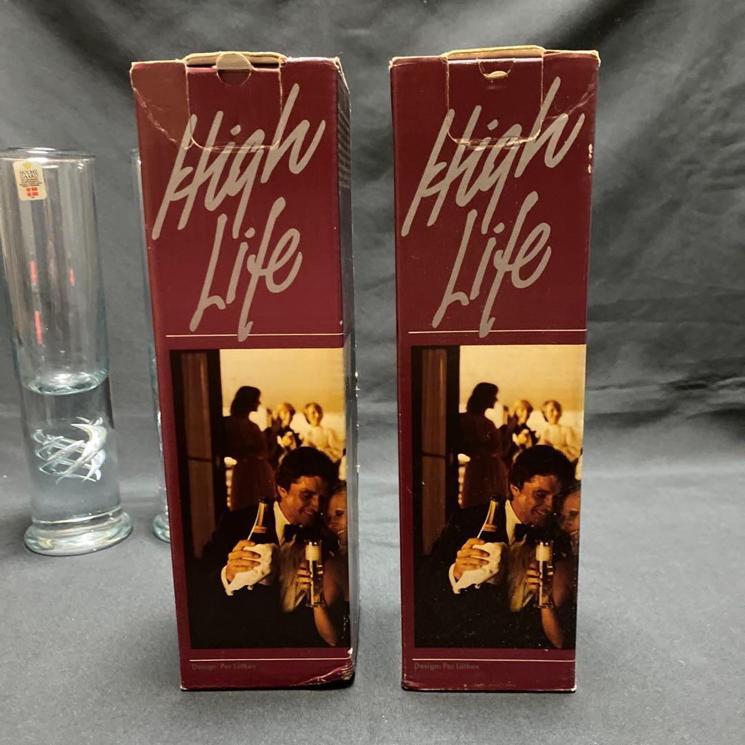 HOLME GAARD High Life デンマーク　ビンテージ　グラス　2本