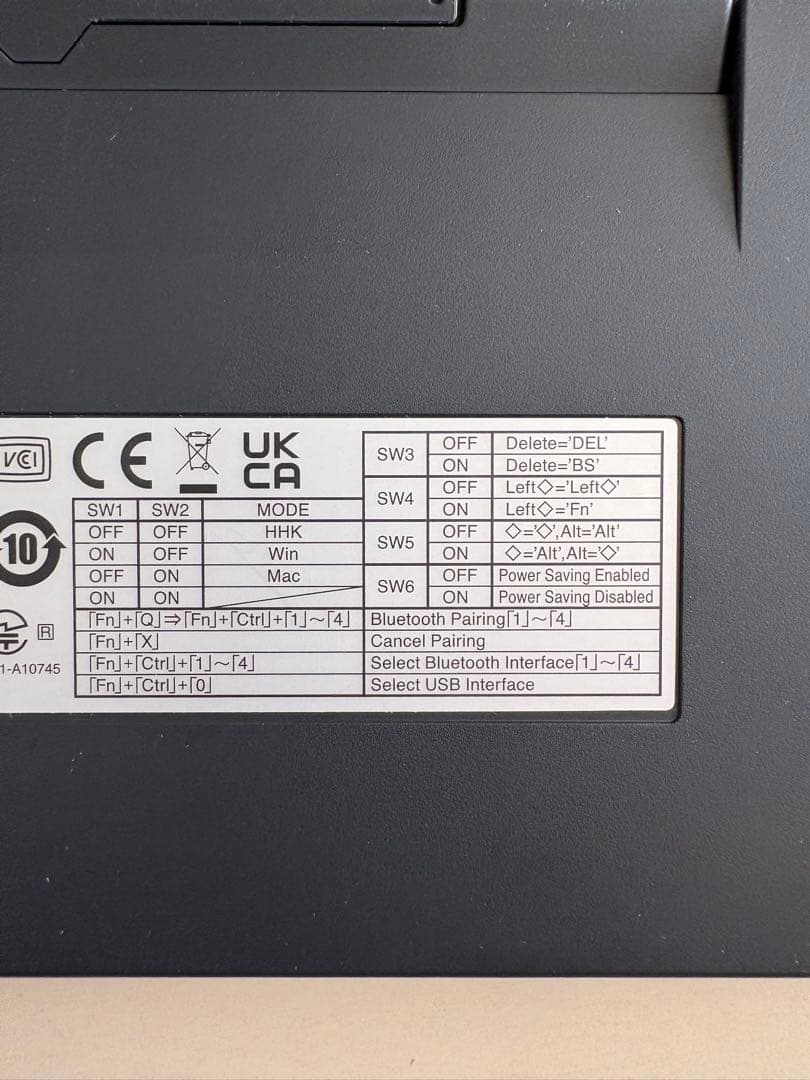 HHKB Professional HYBRID Sype-S ブラック英字配列