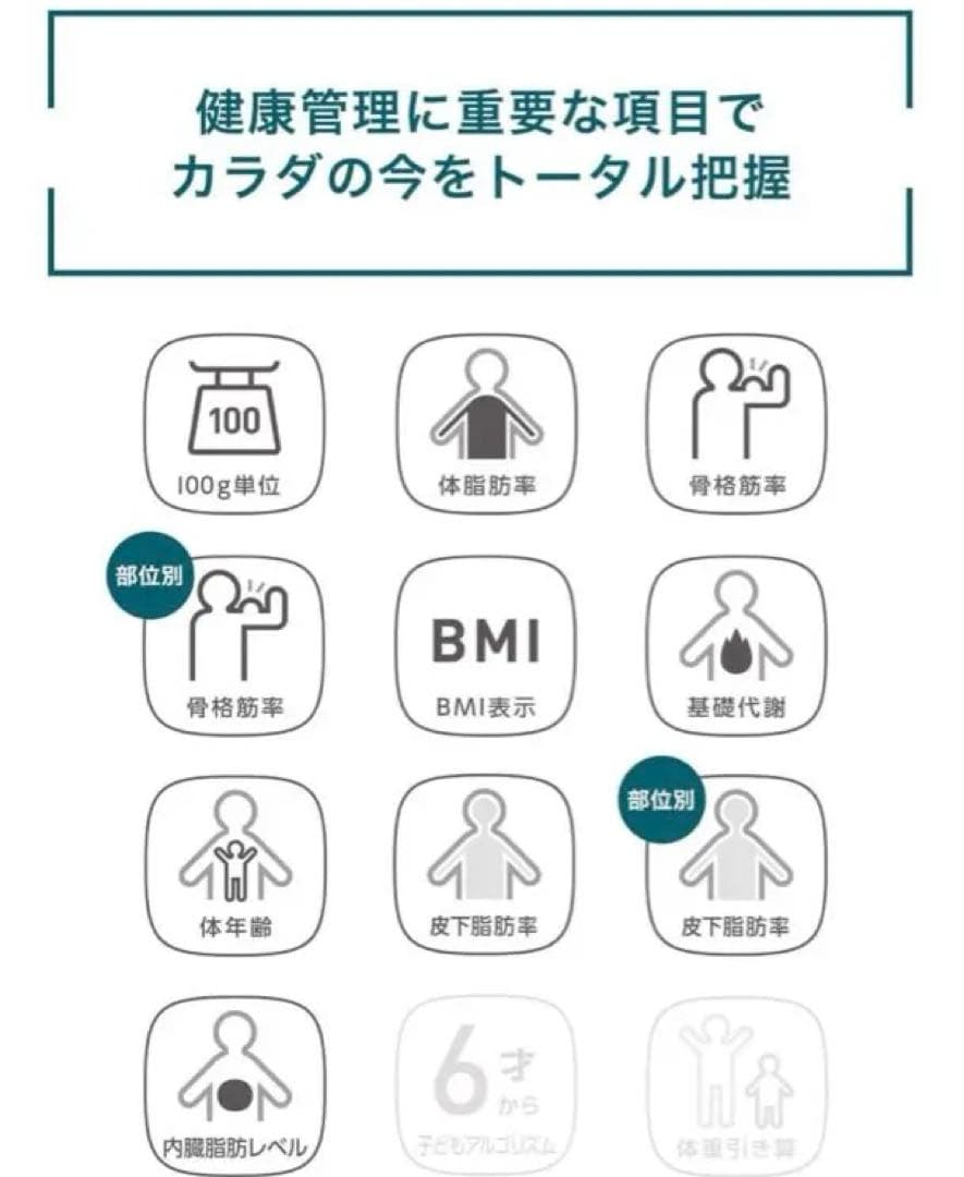 OMRON KRD-703T 体脂肪率