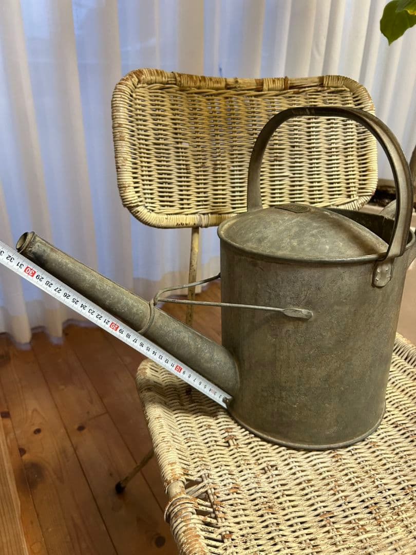 アンティーク金属製 じょうろ