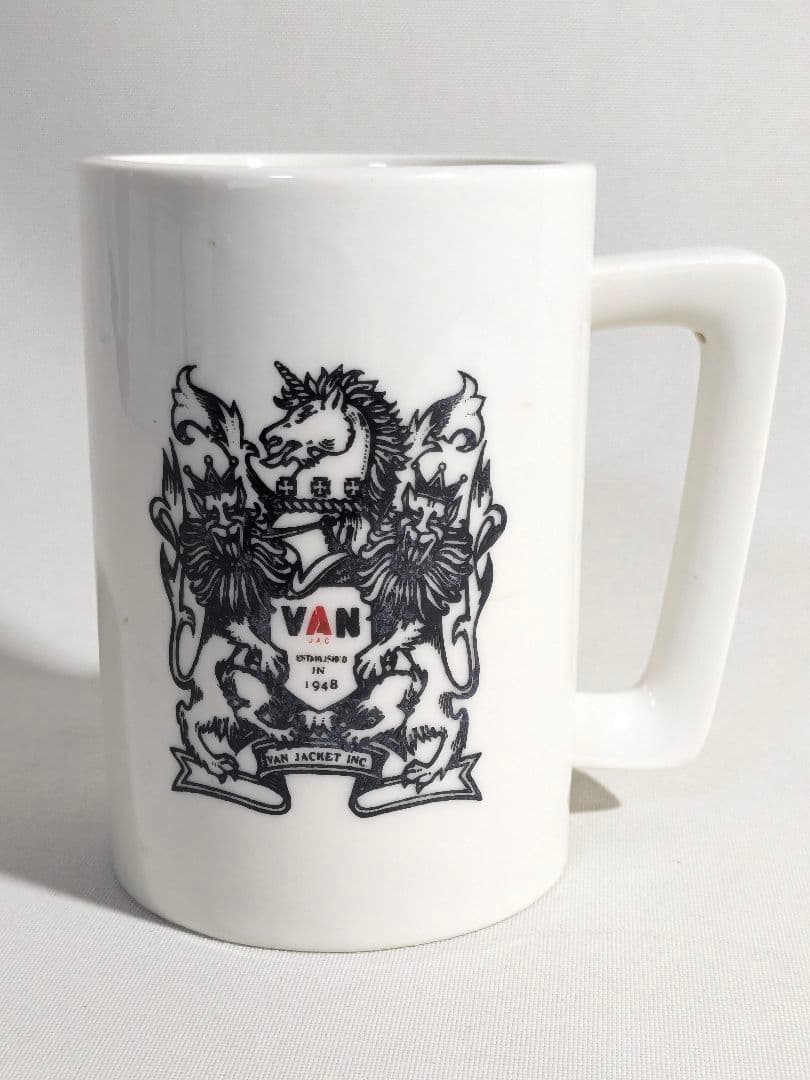 VAN JAC VAN JACKET エンブレム マグカップ 当時物 ロゴ