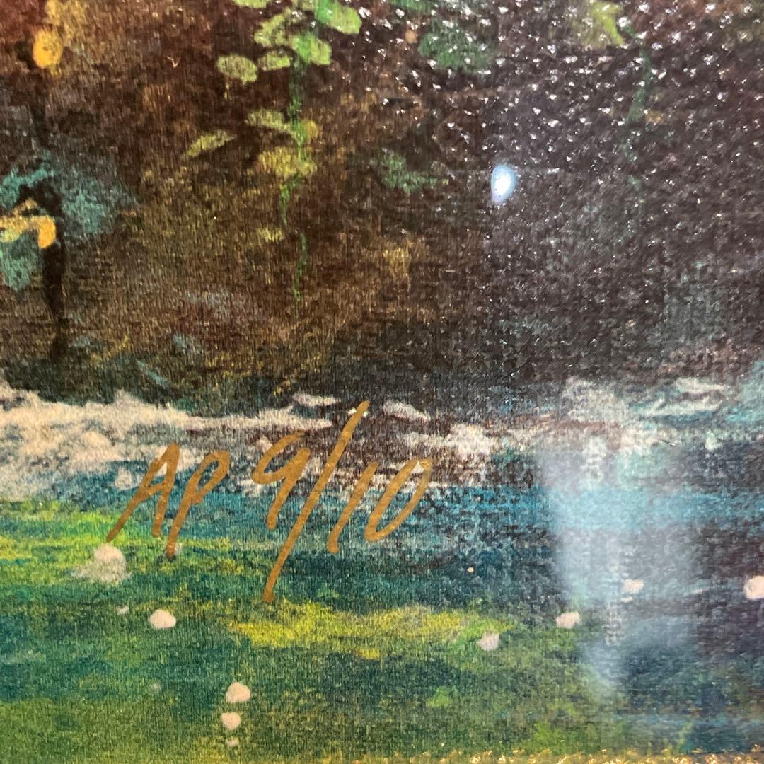 62302 限定 ミッキー＆ミニー 絵画 真正証明書付 ゴールドフレーム