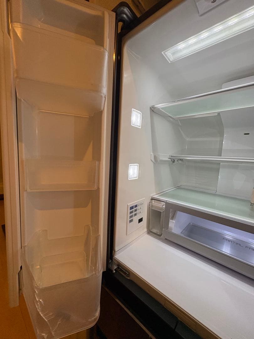 Panasonic 冷蔵庫 2018年製 NR-F454HPX ダークブラウン