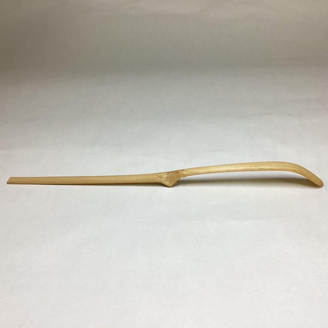 茶杓 笛の音 萬拙 木箱入 茶道具 古物品