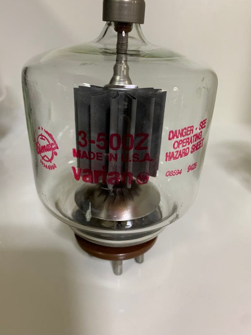 【動作未確認】真空管「3-500Z」　4本セット