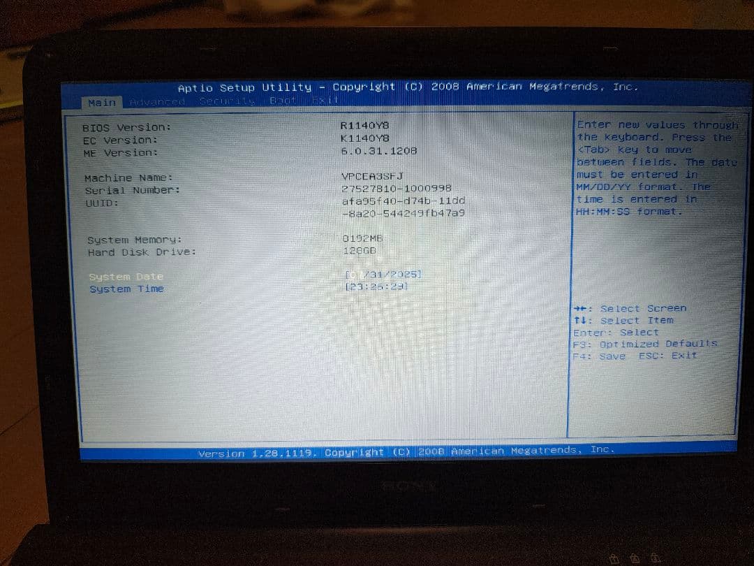 VAIO ノートPC PCG-61311N