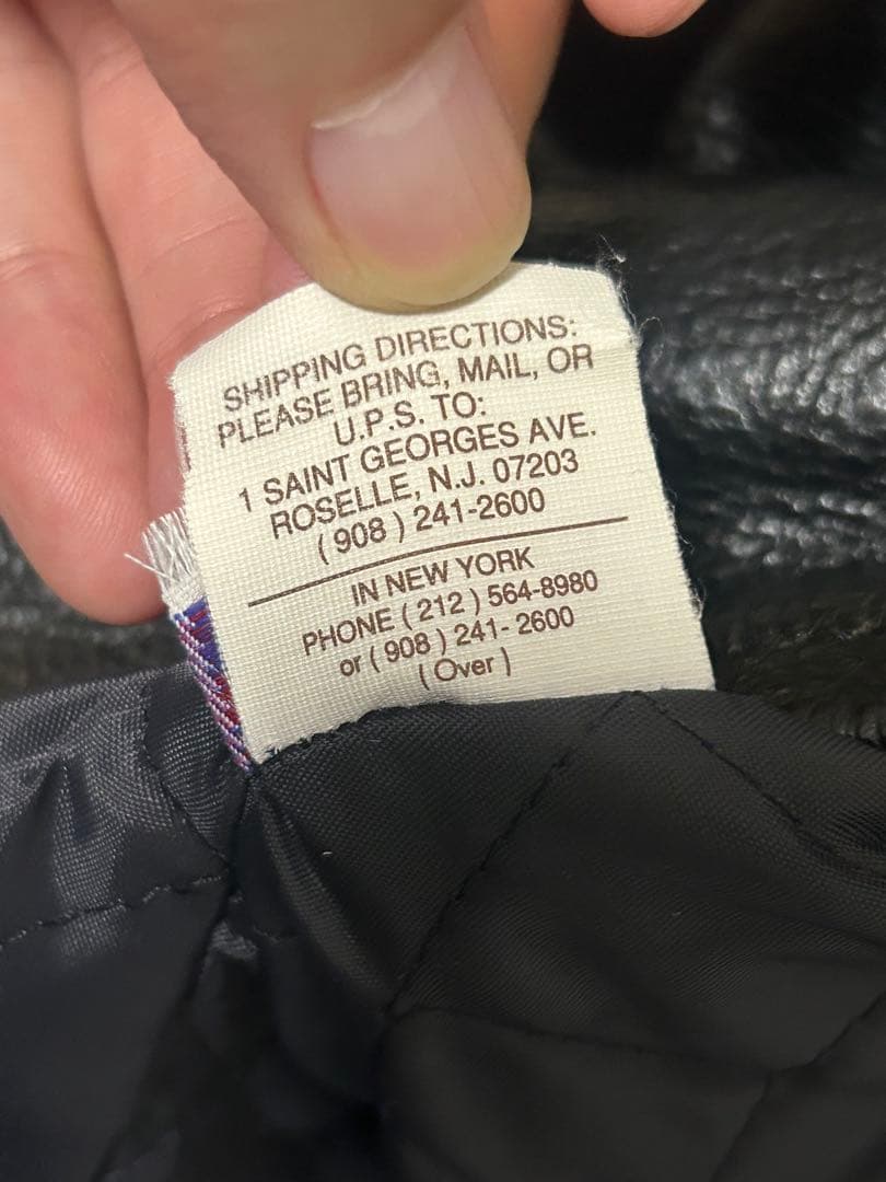 【絶版希少】 schott襟付トラッカーレザージャケット38ブラック黒