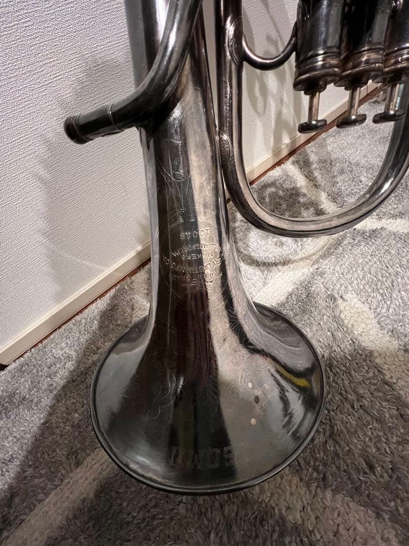 フリューゲルホルン 3バルブ 金属製