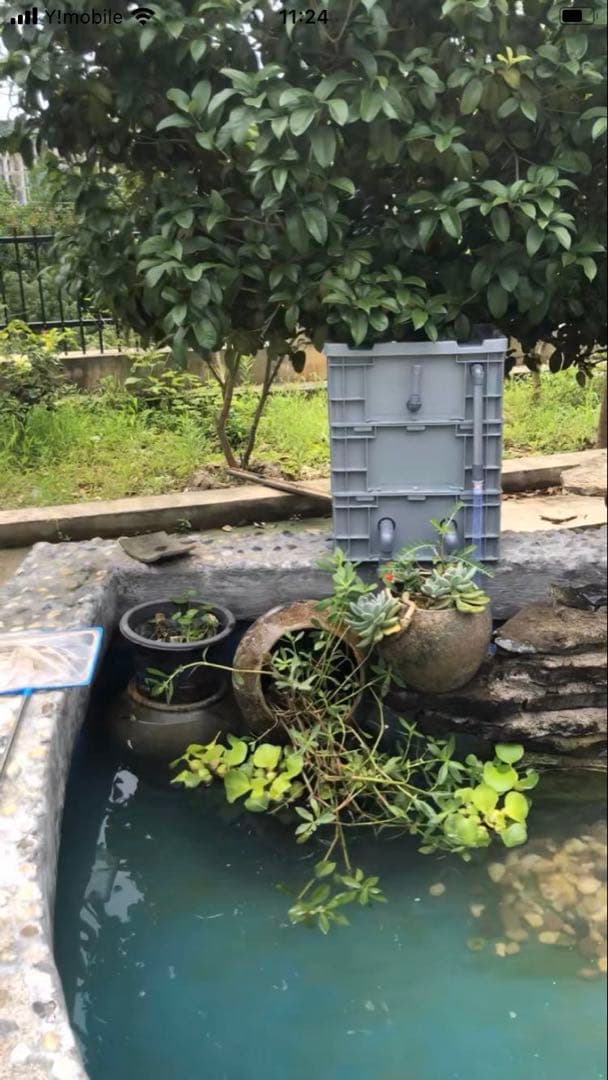 25W水中ポンプ付き　水槽用万能ろ過フィルター 外部式上部濾過装置器アクアリウム