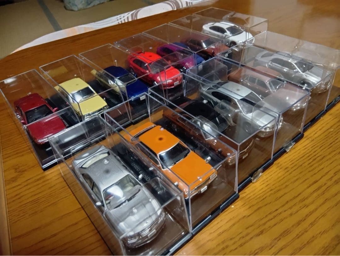 【13台セット】国産名車コレクション　1/43 ミドルセダン　スポーツセダン