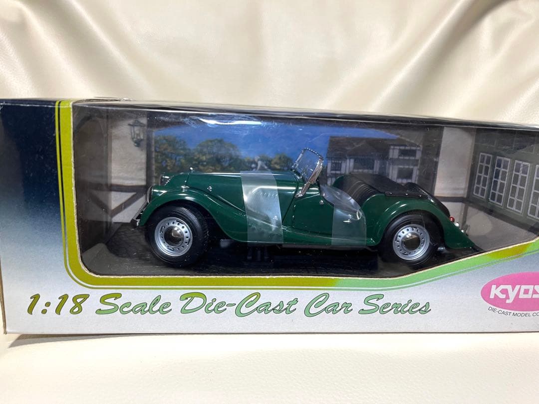 【希少絶版品!!】モーガン4/4 シリーズⅡ 京商 1/18 ミニカー