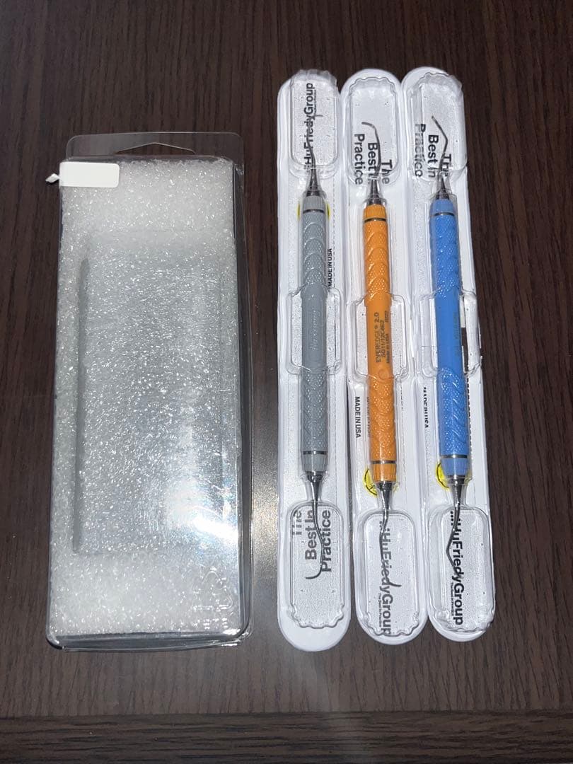 HuFriedy スケーラー3本セット　研磨石付き