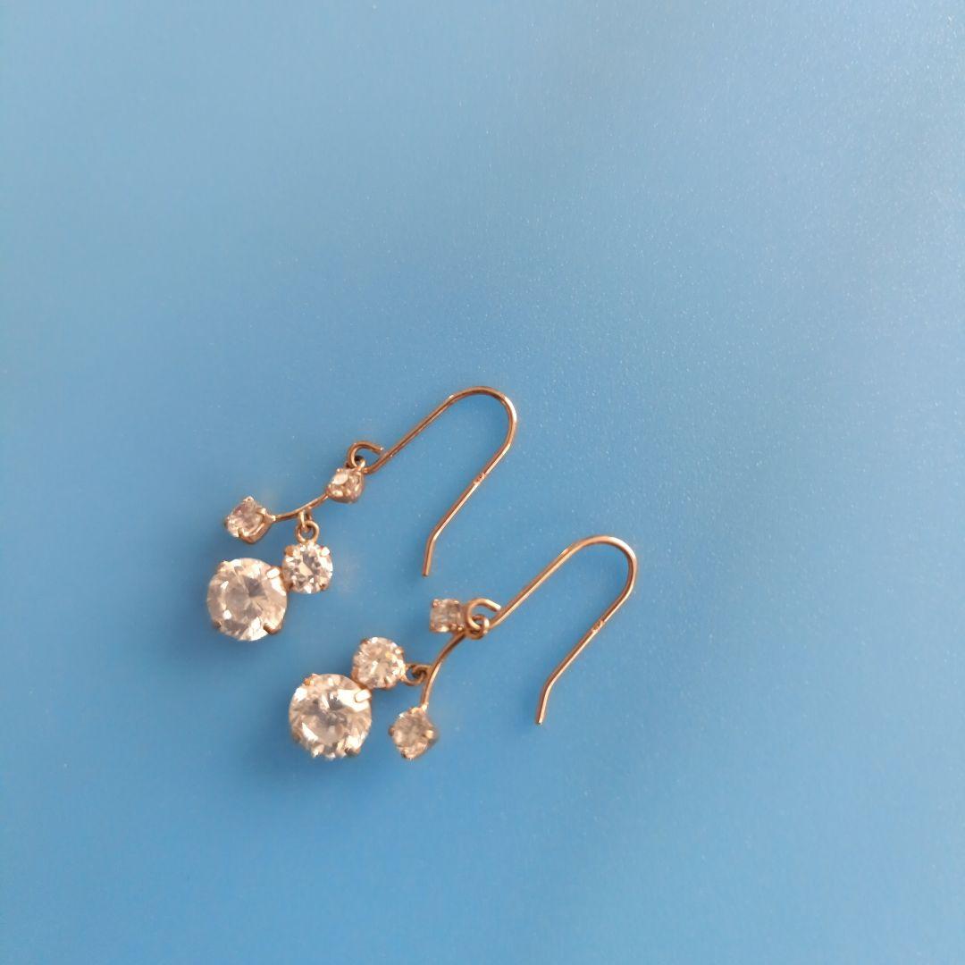 K18 フック ピアス