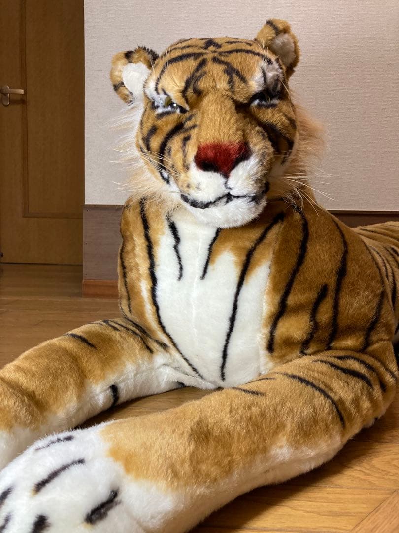 【超美品】トラ✨特大ぬいぐるみ