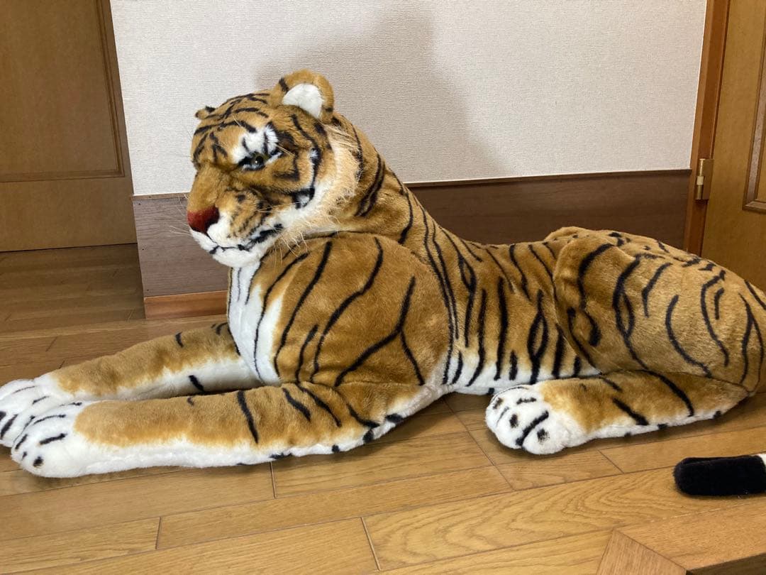 【超美品】トラ✨特大ぬいぐるみ