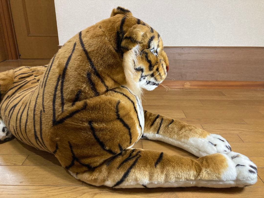 【超美品】トラ✨特大ぬいぐるみ