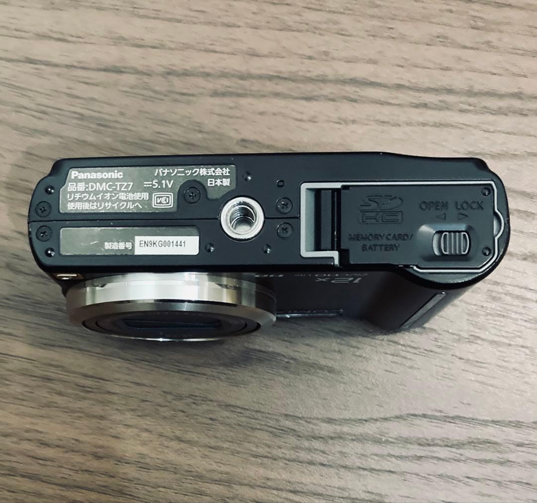 Panasonic LUMIX DMC-TZ7 （バッテリー、充電器、SD付）