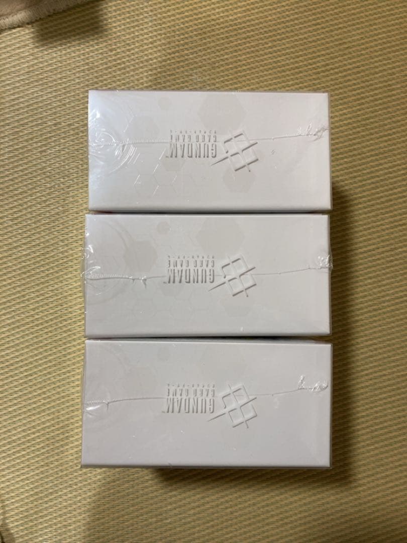 未開封　　ガンダムカードゲーム リミテッドBOX 3box