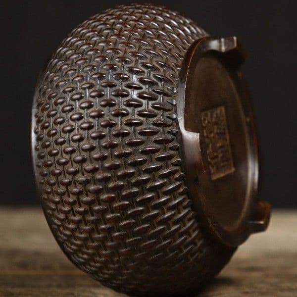 銅製 香炉 三足祥雲薫炉 卓上炉 沈香炉 檀香炉 茶道香炉 工芸品 置物