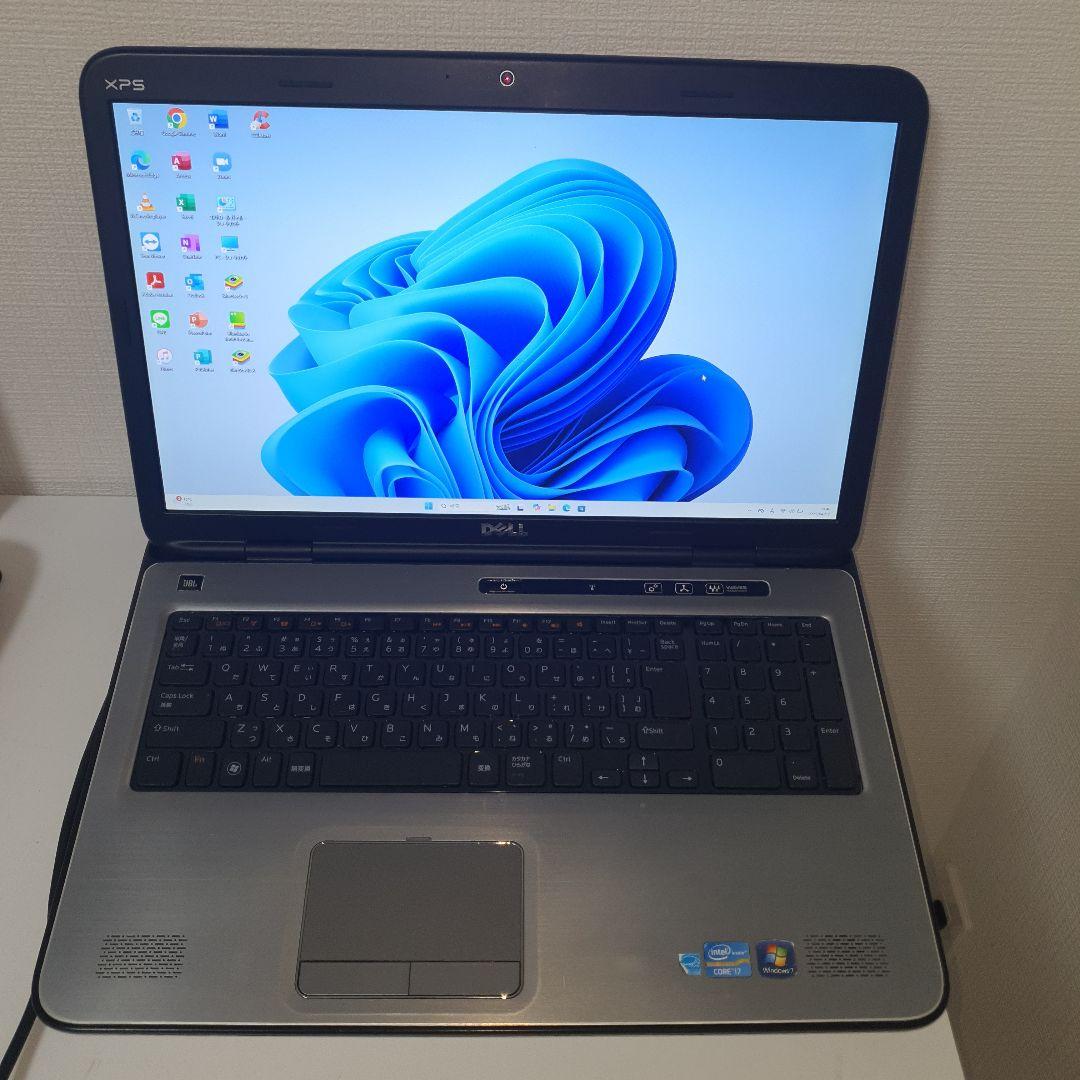 ノートパソコンWindows11高性能Core i7マイクロソフトオフィス付き