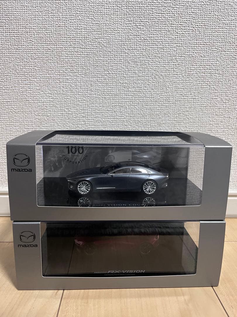 Mazda マツダ　ミニカー　RX-vision & vision coupe