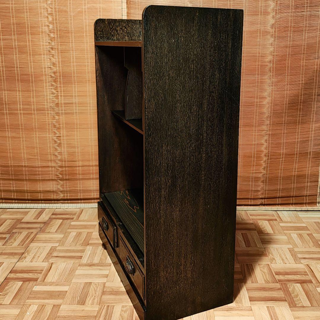 木製棚　食器棚　オープンラック　昭和レトロ　古家具