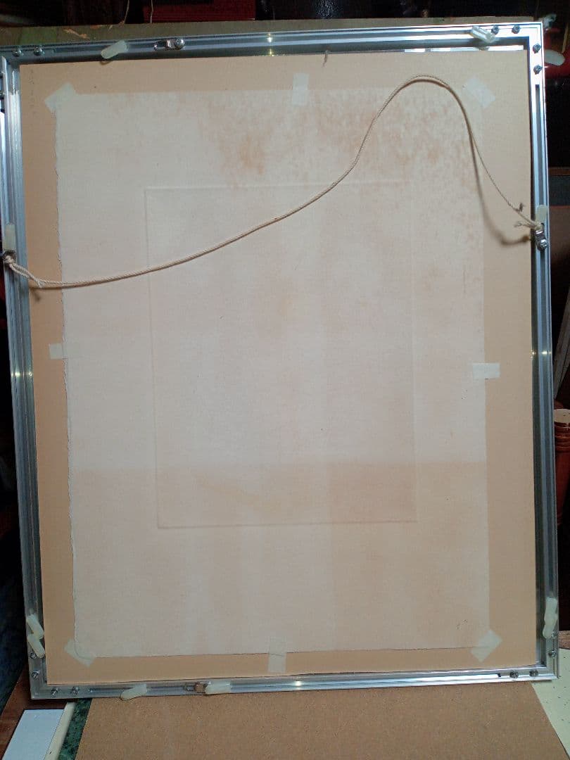 坂口國男の銅版画です写真８枚です