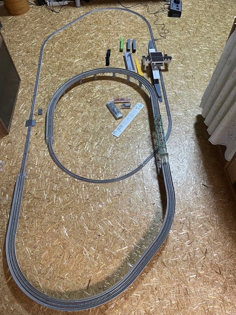 Nゲージ TOMIX立体交差レールセット 機関車つき