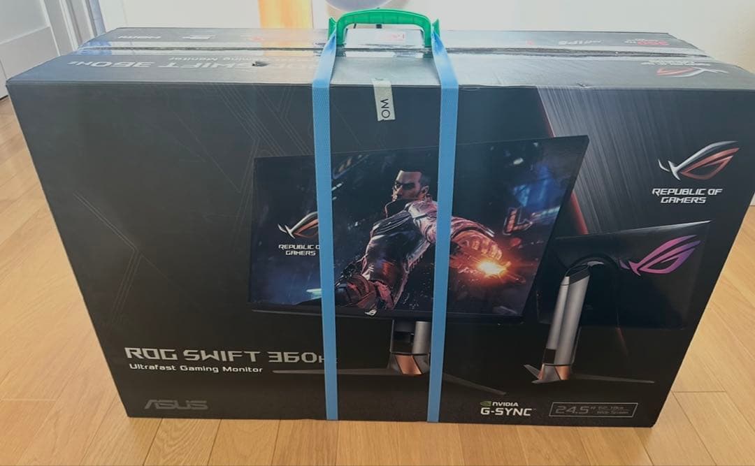 ASUS ROG SWIFT 360Hz ゲーミングモニター24.5 フルHD