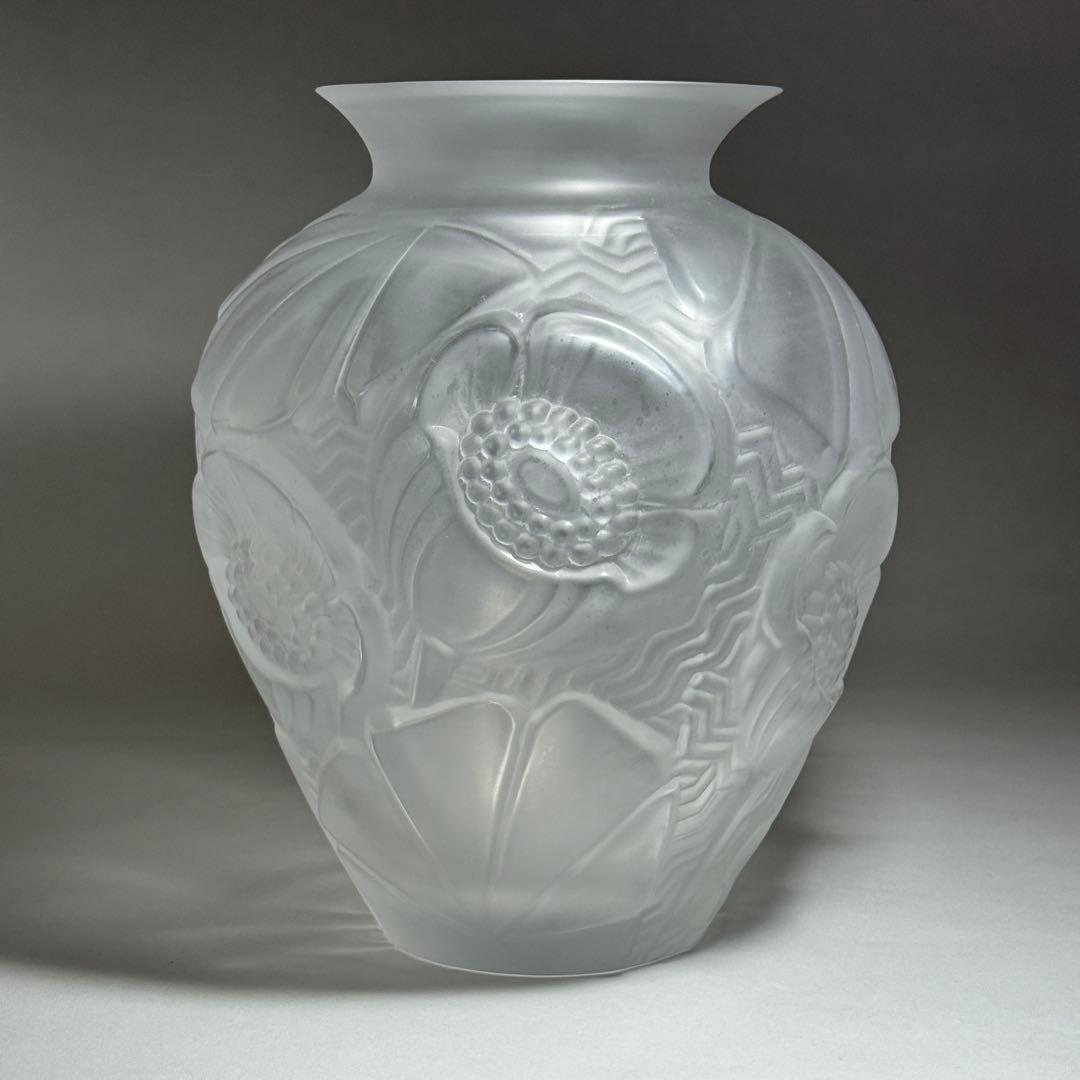 ◆CRISTAL de SERVES FRANCE クリスタル花瓶 フランス製◆