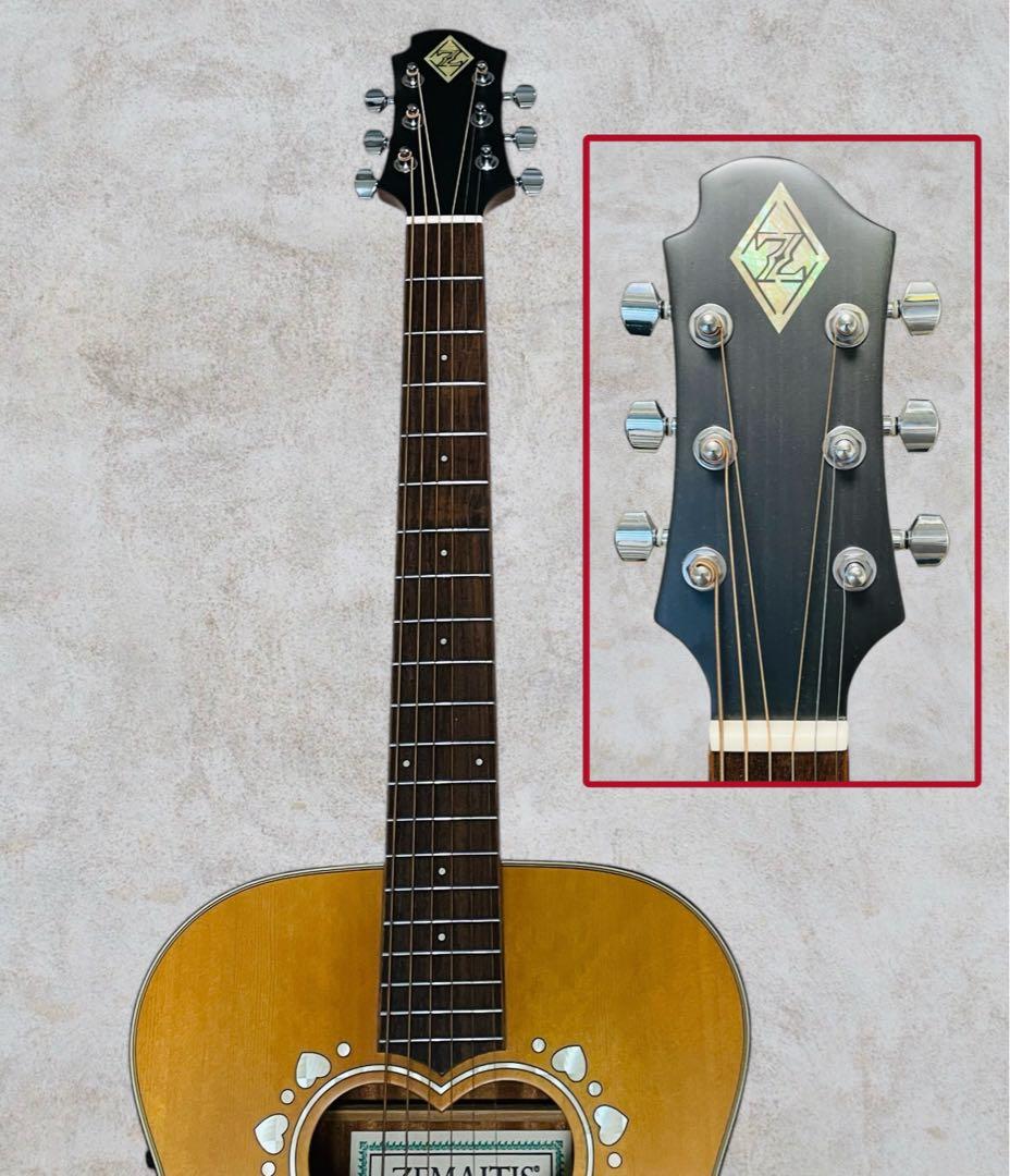 （新品同様）ZEMAITIS CAF-80H NAT エレアコ ナチュラル色