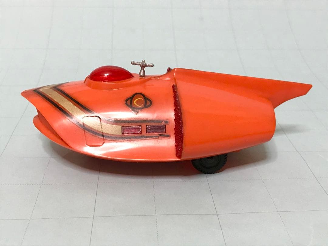 緑商会　スピンドリフト号　ゼンマイ　プラモデル　当時物　巨人の惑星　昭和　レトロ